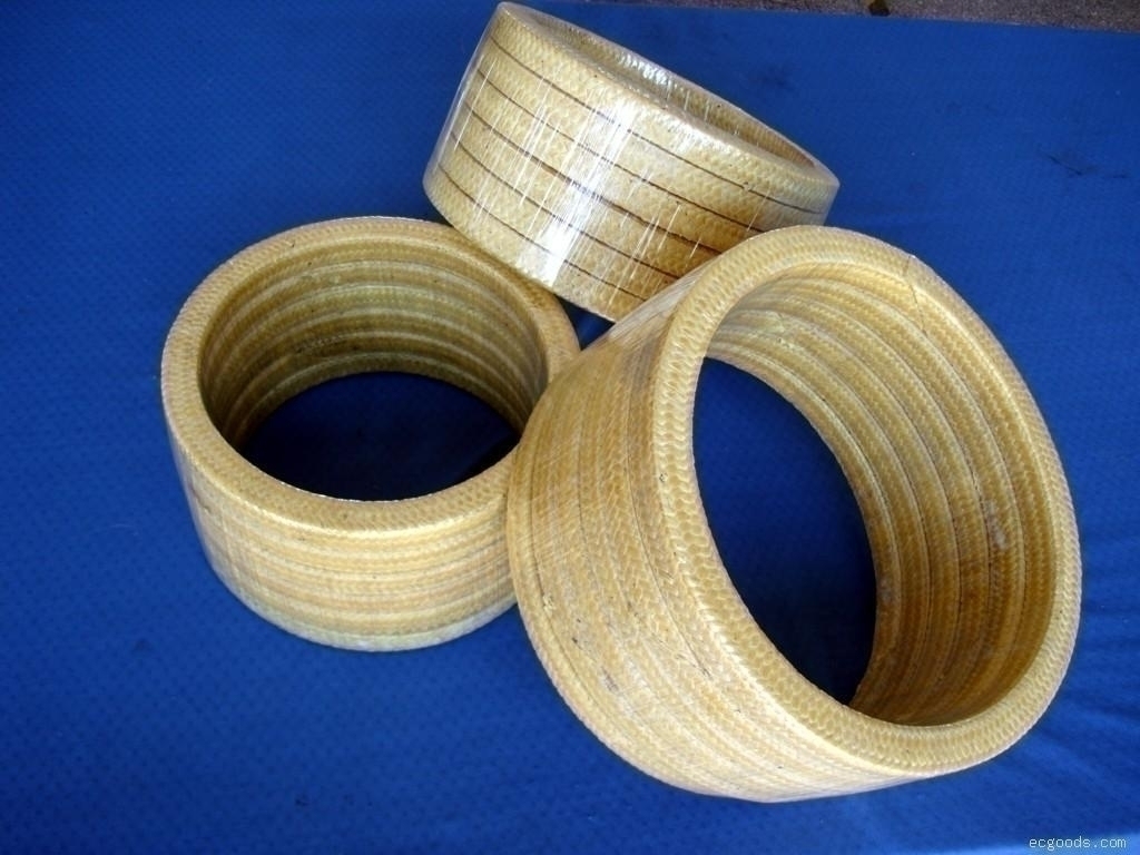 TYP010 Aramid / Kevlar fiber packing with PTFE