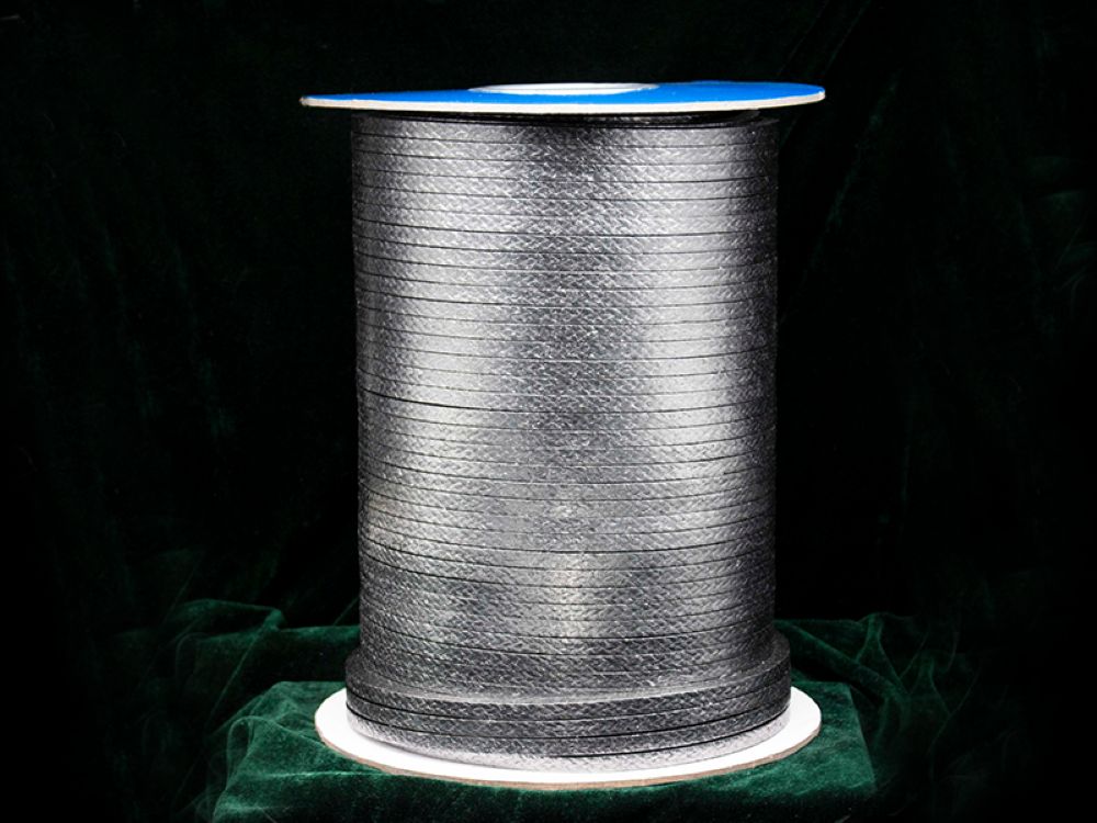Nickel Wire Reinforced Flexible Graphite Braided Packing