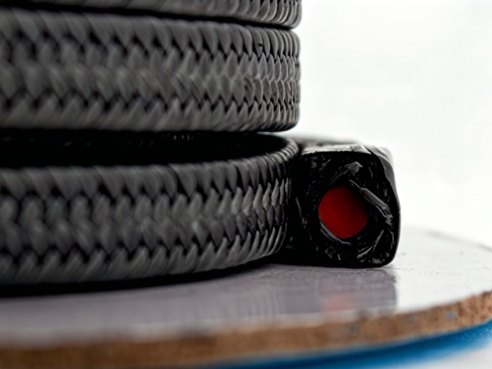 Graphite PTFE Braided Packing with Silicone Core
